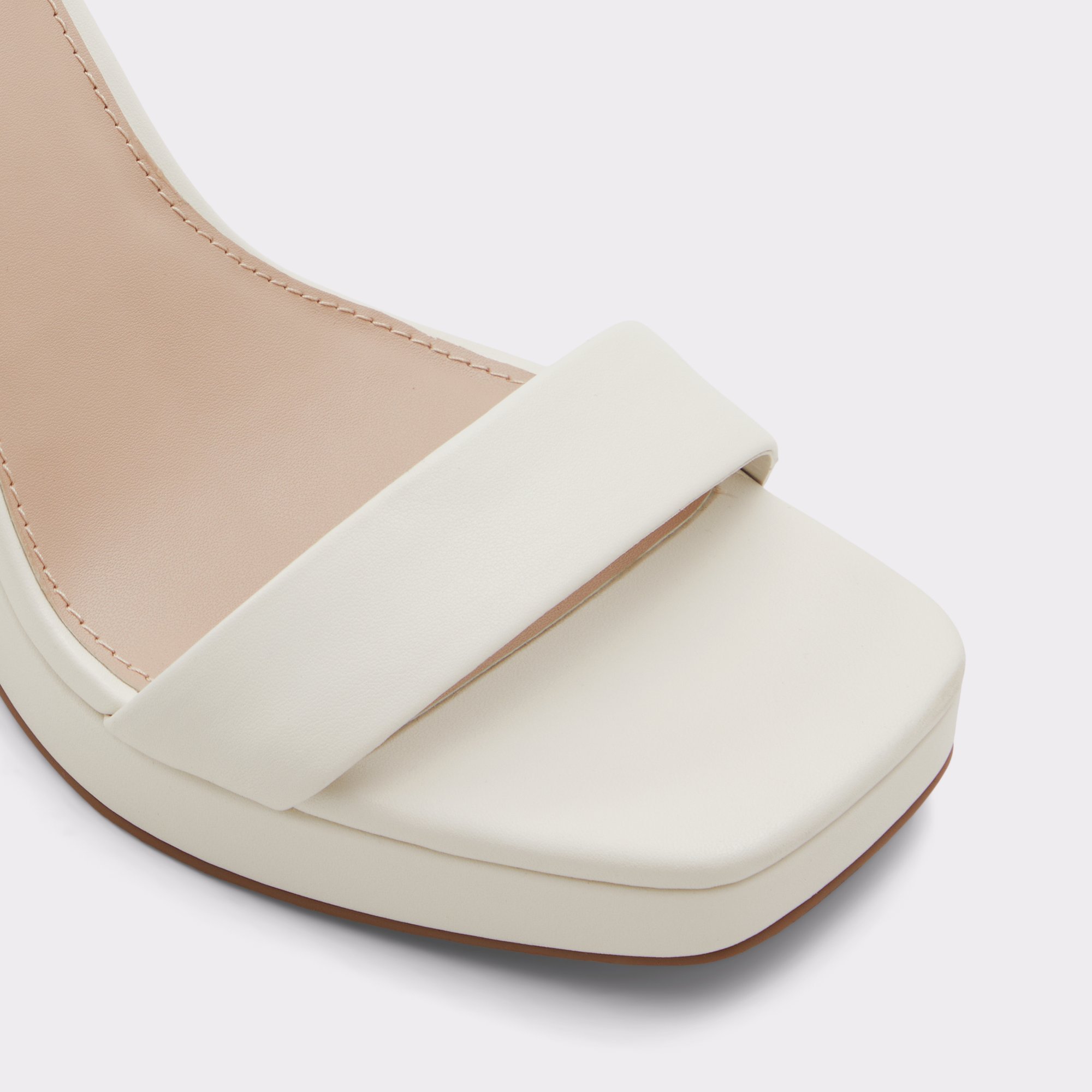 Nuala White-Bone Women Wedges & Espadrilles
