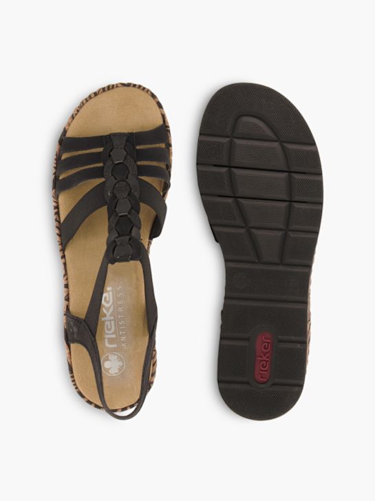 Rieker Sandalette Schwarz