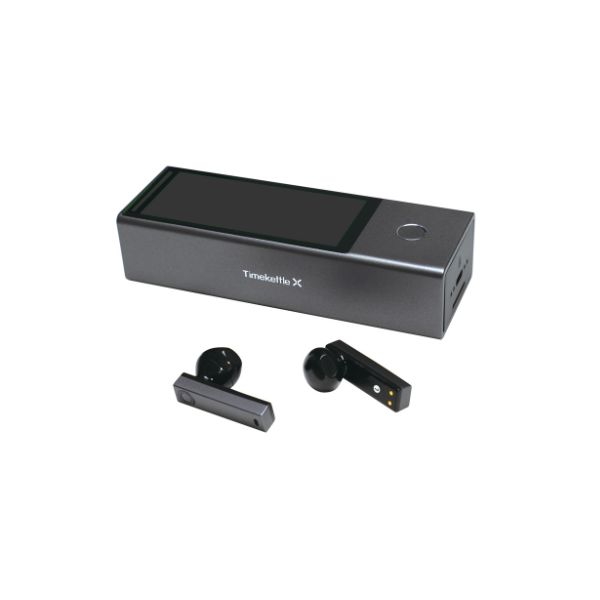 Timekettle Tradutor de Voz X1   Fones de Ouvido Autônomos sem Aplicativos, Até 40 Idiomas, Online, Offline