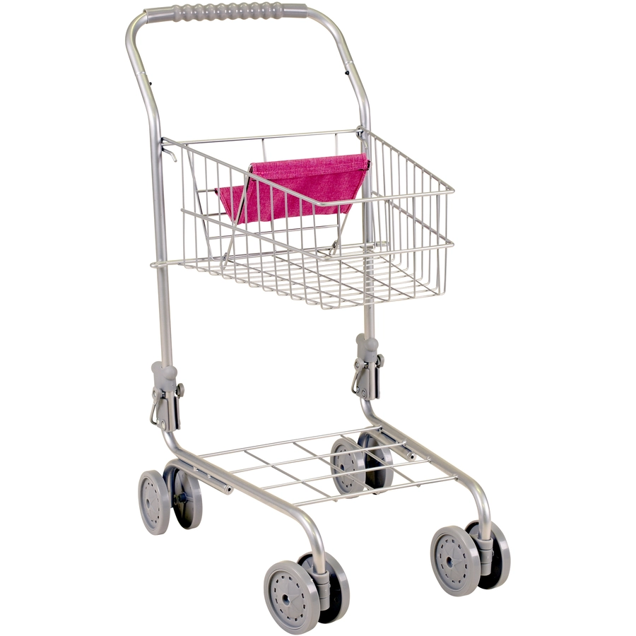 knorr toys® Einkaufswagen Take me - pink grau