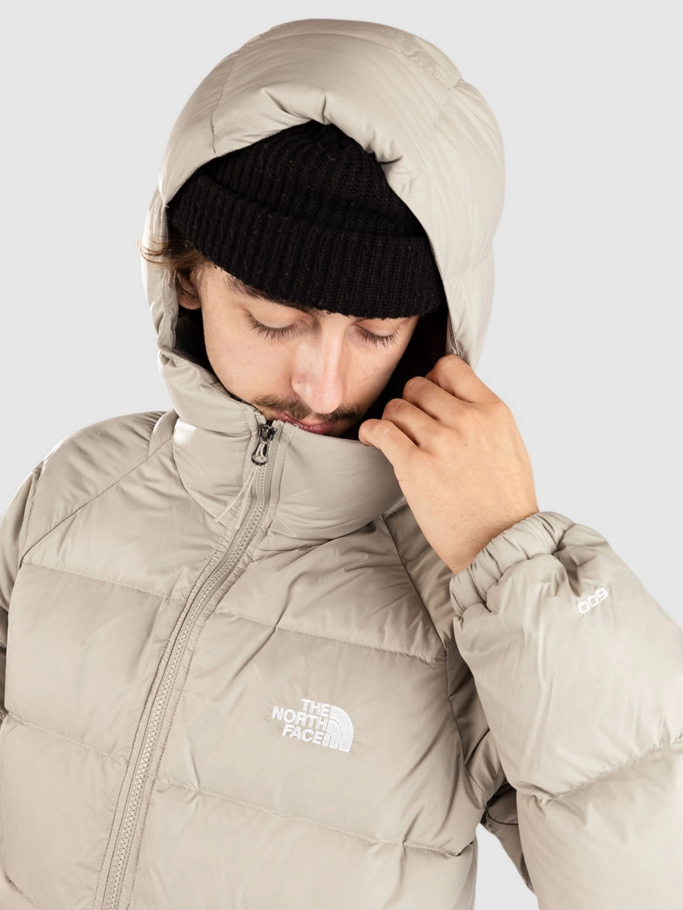 THE NORTH FACE Hydrenalite Down Hoodie Jacket clay grey