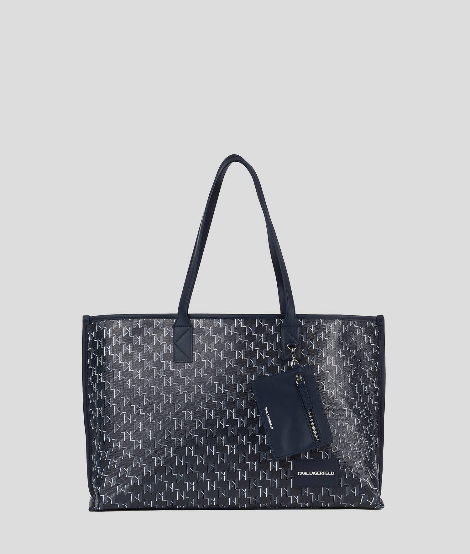 SAC CABAS K/VOYAGE - Monogramme bleu marine