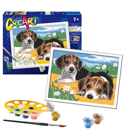 Ravensburger CreArt Malset - Jack Russel Puppy