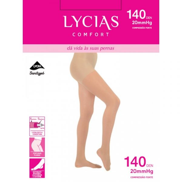 Lycias Comfort Collants de Compressão 140Den T2 Mel
