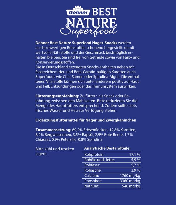 Dehner Best Nature Nagersnack Superfood