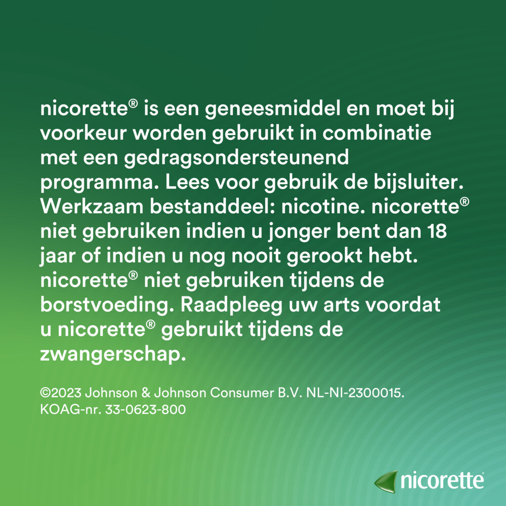 Nicorette Invisi 25 mg Nicotine Pleister 14 stuks