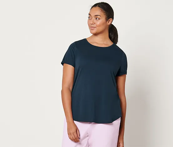 Longshirt, dunkelblau