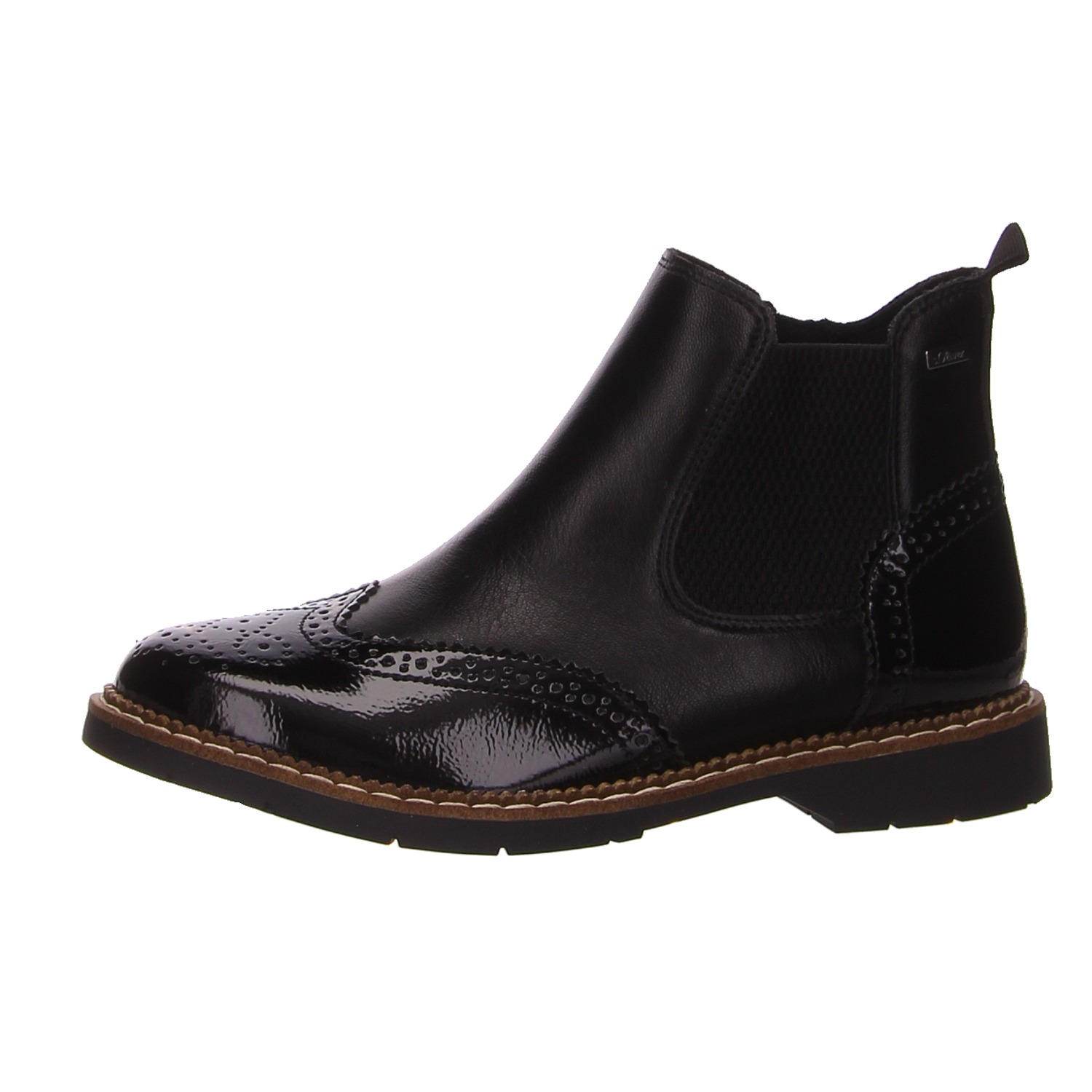 s.Oliver Stiefeletten schwarz schwarz