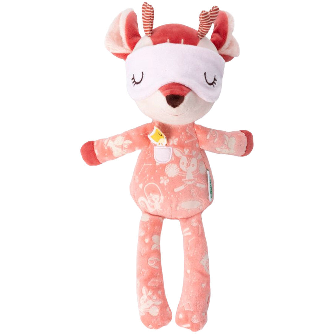 Lilliputiens knuffel slaapvriendje glow in the dark - stella - 30 cm