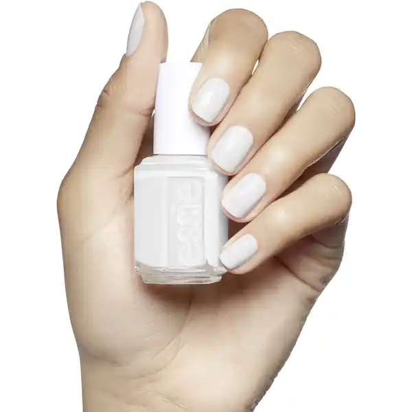 Nagellack Nr. 1 blanc mit astrologischem NagelstickerSet