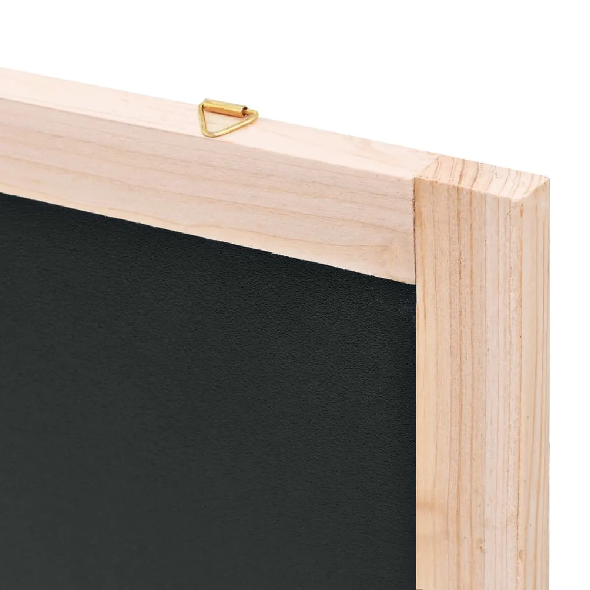 vidaXL Tableau noir mural - Bois de cèdre 40 x 60 cm