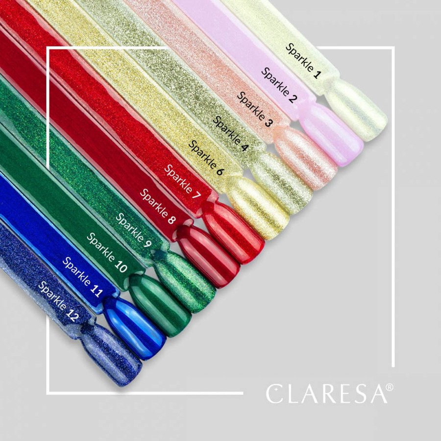 Claresa Nail Polish Hybrid Soak Off Sparkle 03 5ml