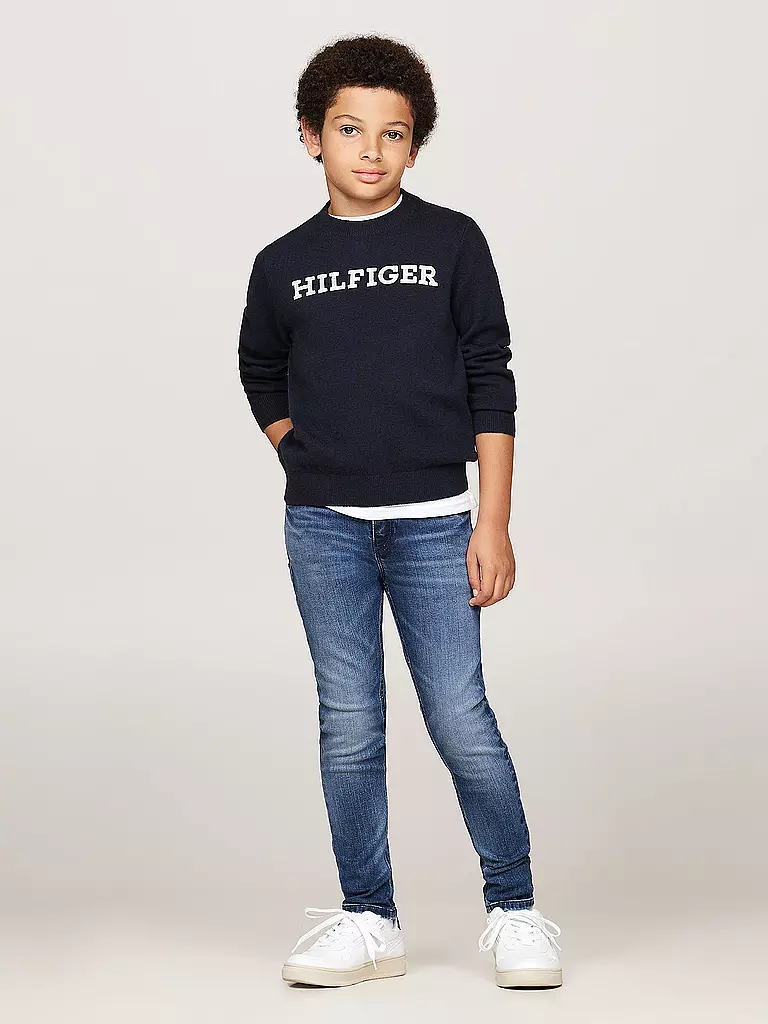 TOMMY HILFIGER Jungen Jeans Slim Fit  blau