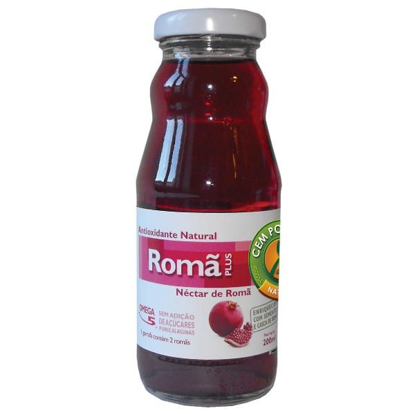 Cem Porcento Sumo Bio Romã 200ml