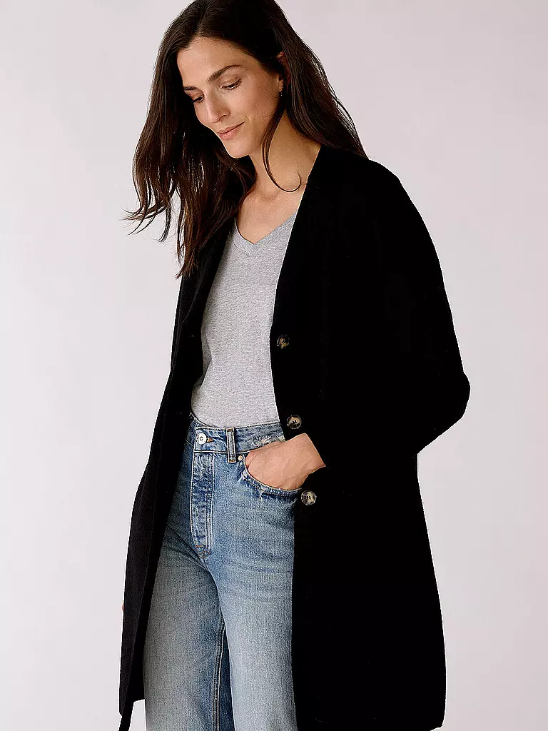 OUÍ Pullover schwarz
