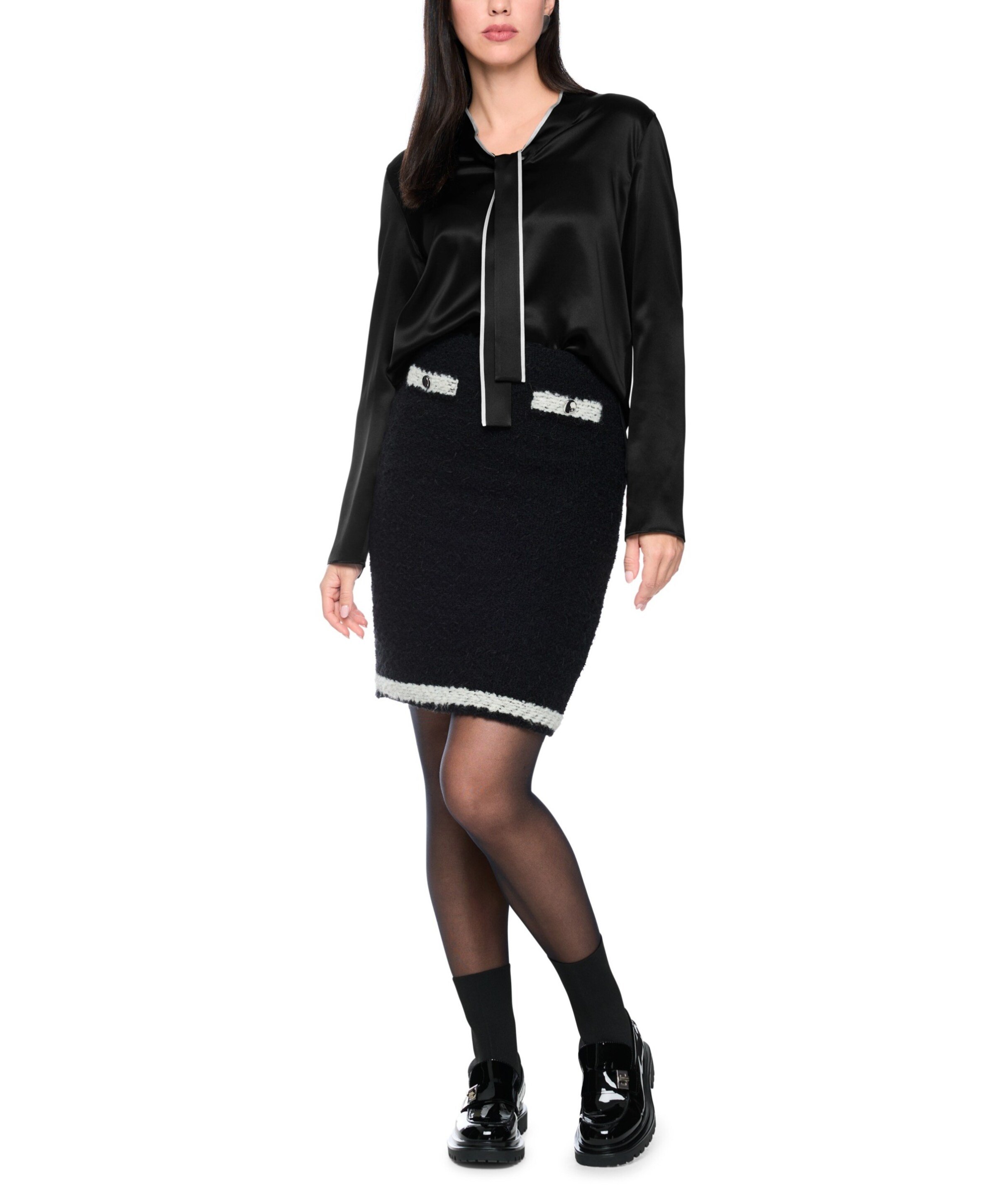 Marc Cain Dames blouse zwart