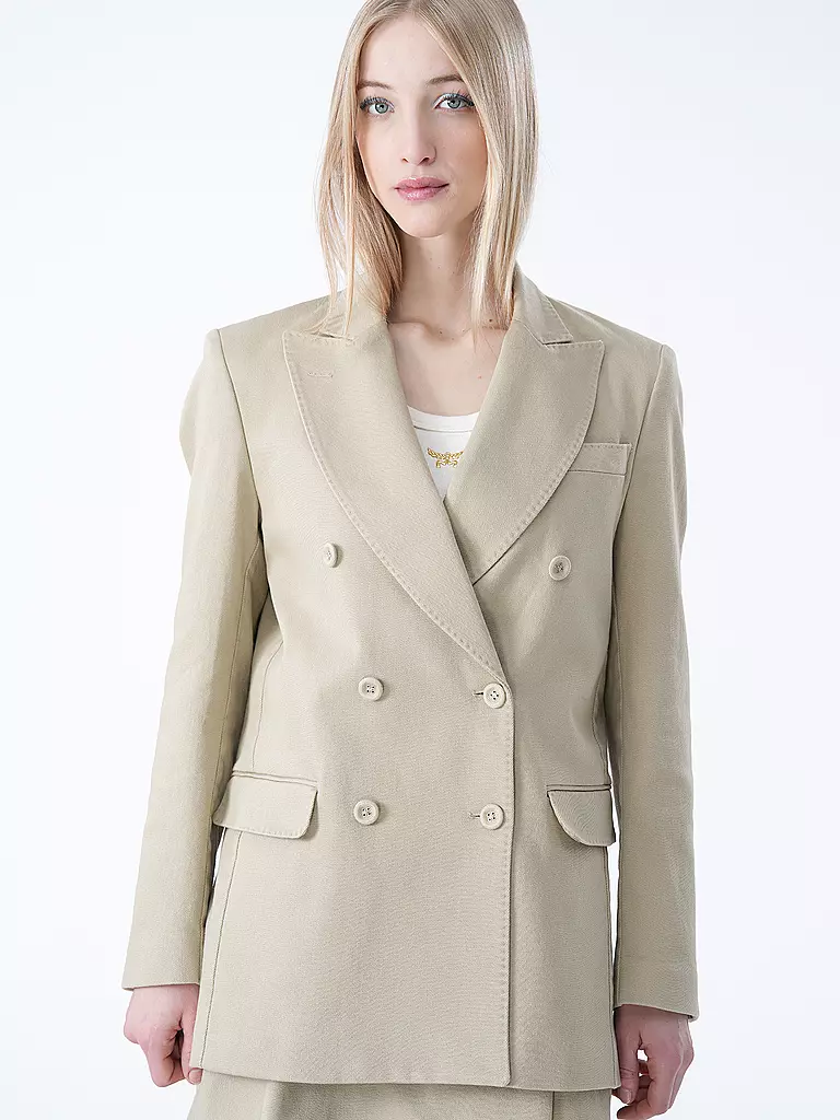 OFFICINE GENERALE Blazer SANDRA  beige