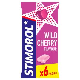 Stimorol Wilde bessen kauwgom 6-pack