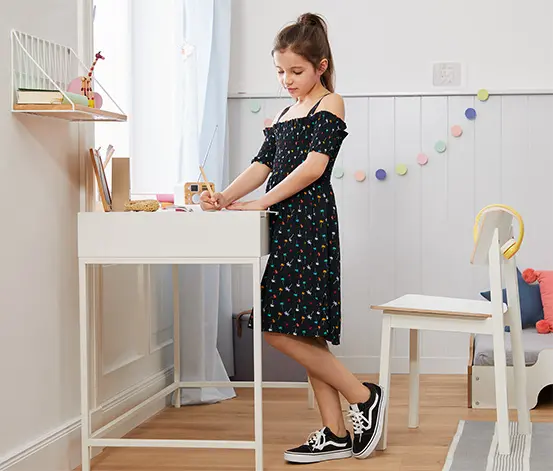 Off-Shoulder-Kleid