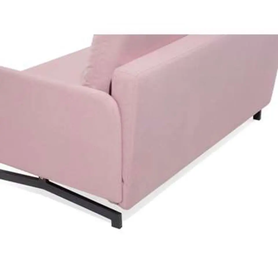 BELFAST - Slaapbank - Roze - Polyester