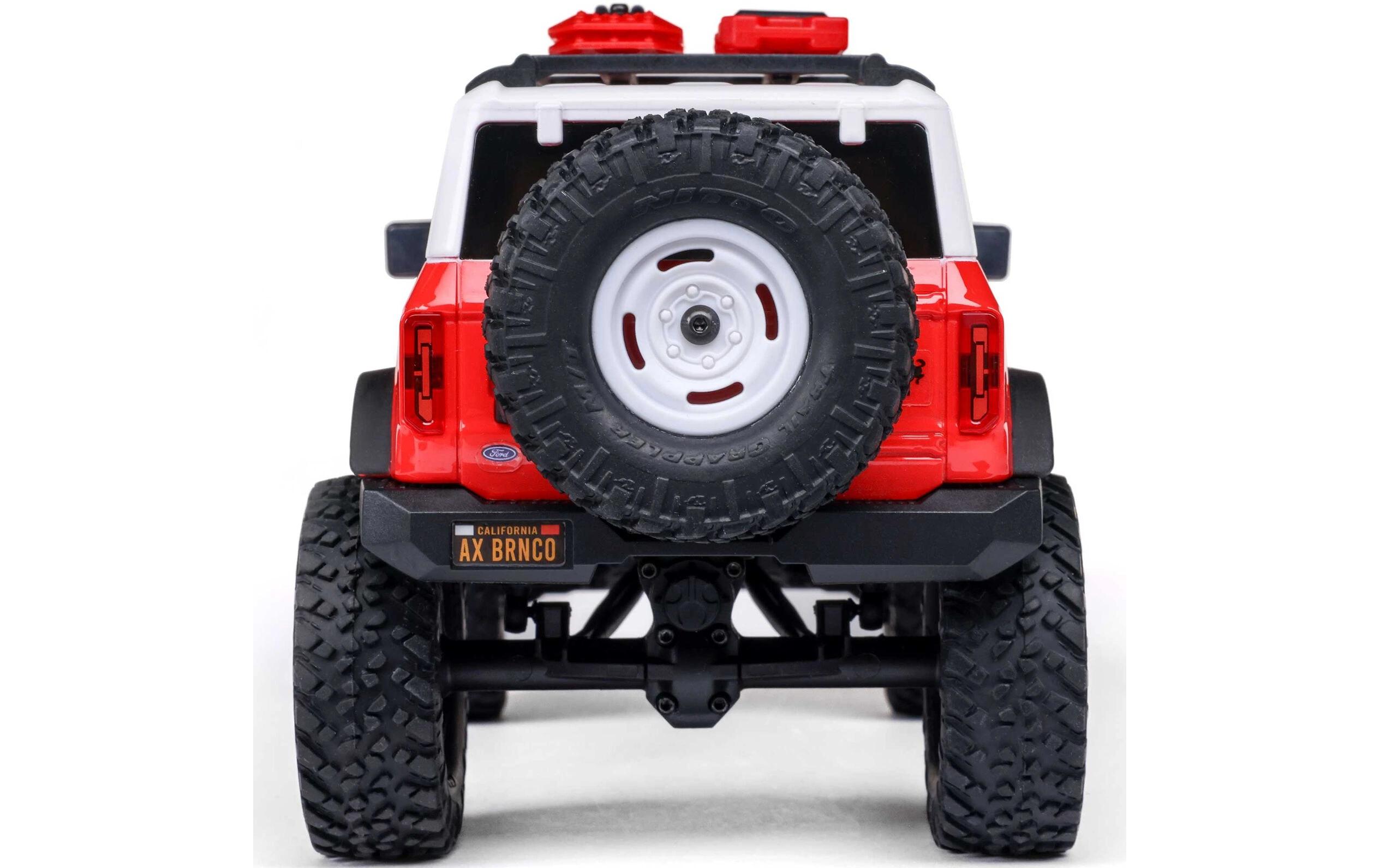 Rock Crawler SCX24 Ford Bronco, Rot RTR, 1:24<br>4 x 4 RTR Brushed Rock Crawler