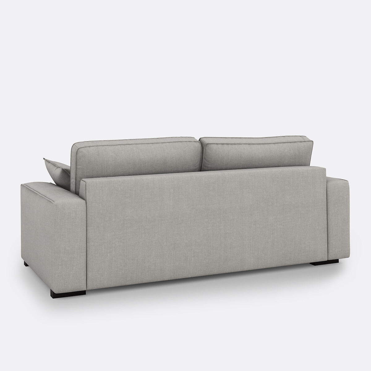 LA REDOUTE INTERIEURS<br>Sofá-cama em algodão/linho, espuma HR premium, Cecilia