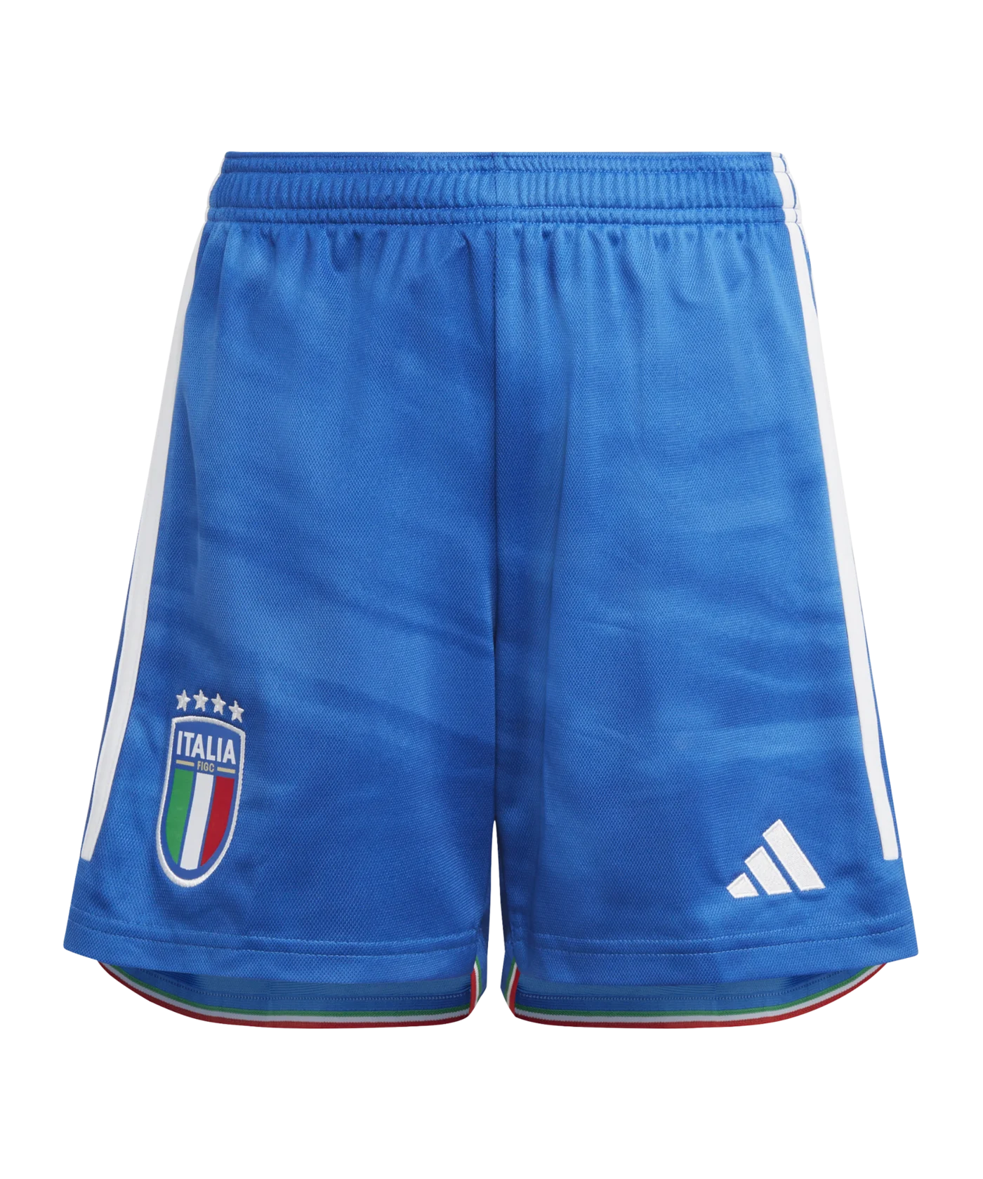 adidas Italien Short Home 2023 Kids Blau
