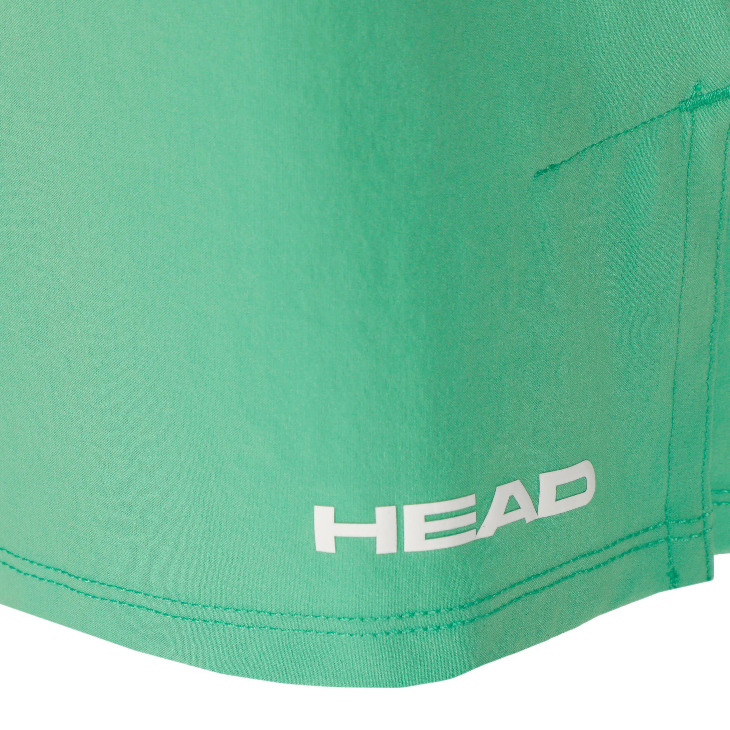 HEAD Dynamic Shorts Femmes - Vert , Blanc