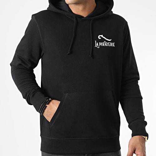 Sweat Capuche LPNJF Noir Blanc