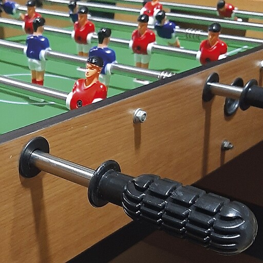 Mesa de pebolim de madeira para crianças - CB Games