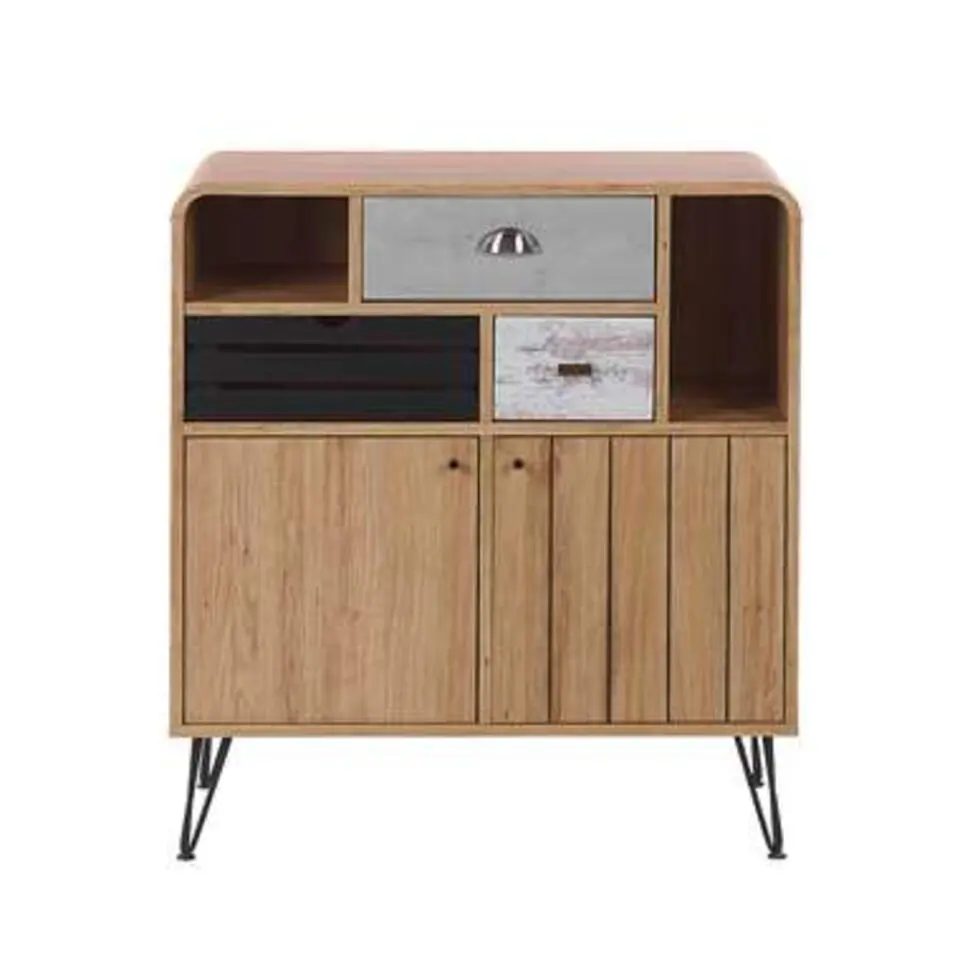 KYLE - Sideboard - Lichte houtkleur - Vezelplaat