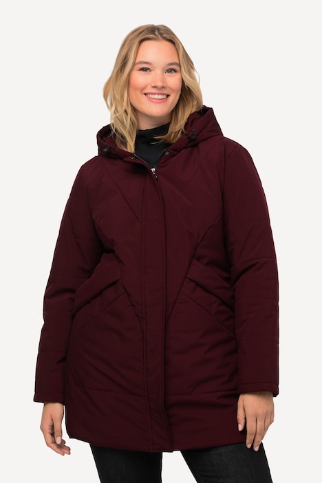 HYPRAR Funktions-Steppjacke, wasserabweisend, Kapuze