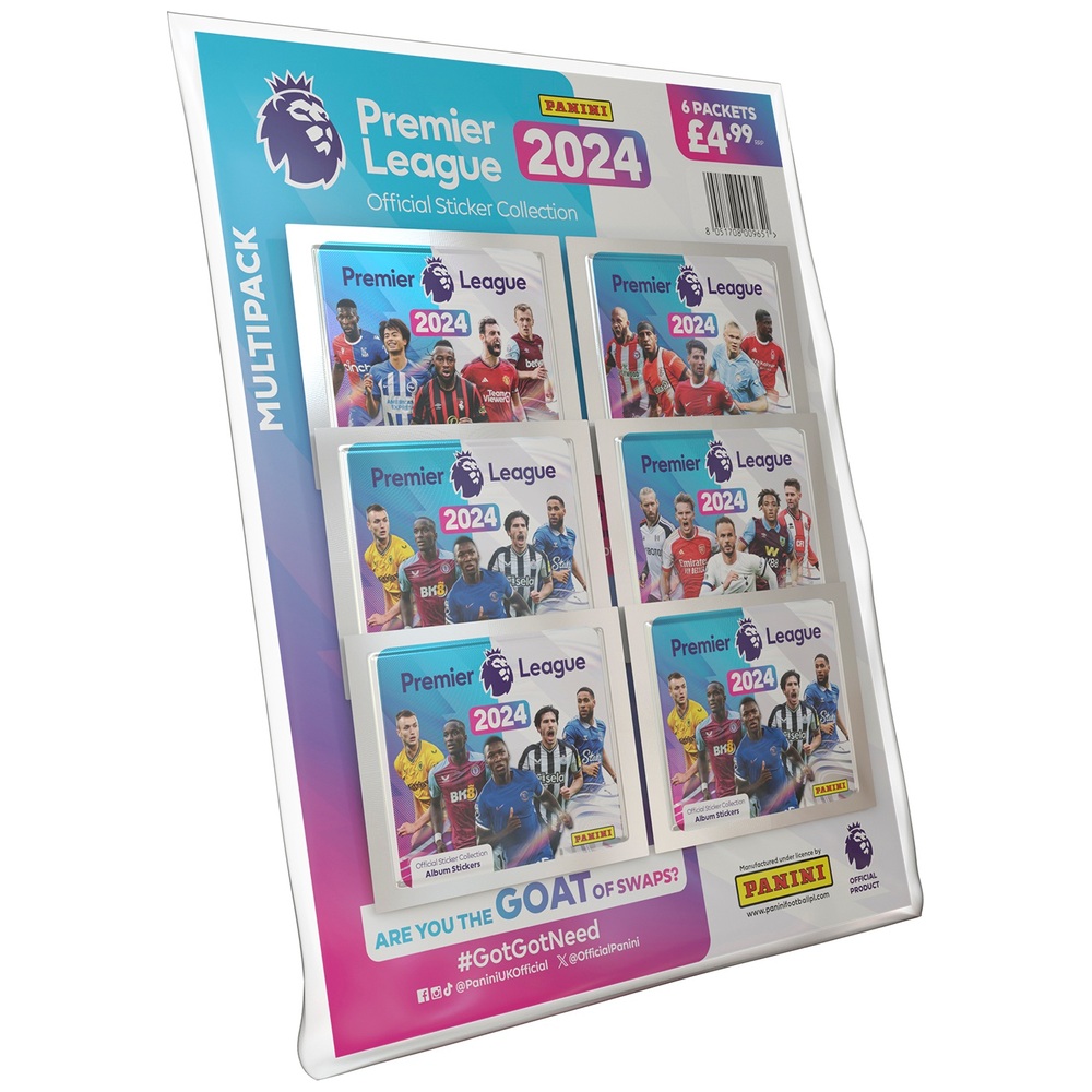 Offizielles Sticker-Set der Premier League 2024 (Multipack)