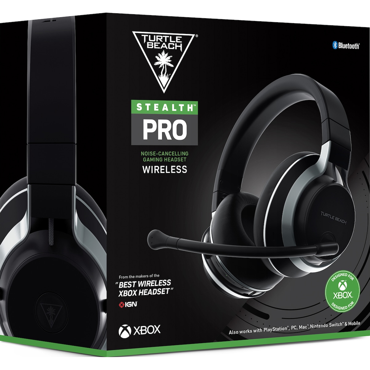 Turtle Beach Stealth gaming headset (sølv)