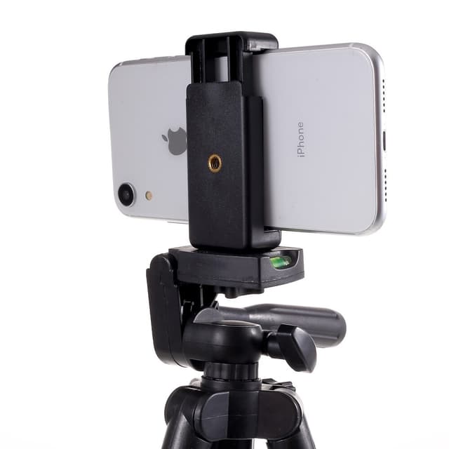 Tripod Holder med Telefonklemme, Klemmebredde: 57-83 mm