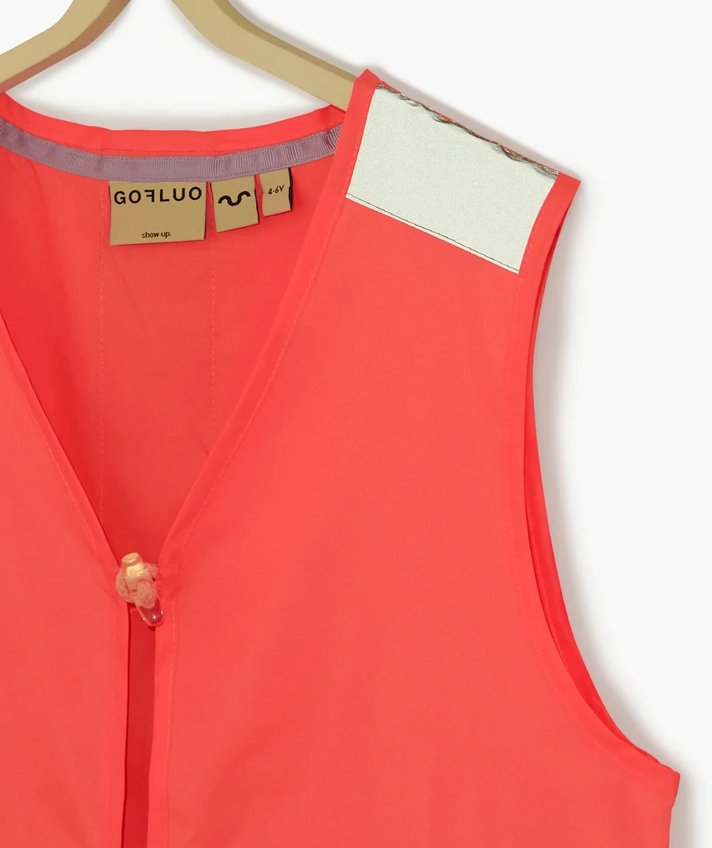 GOFLUOGILET DE SÉCURITÉ GLORIA CORAIL PAILLETÉ