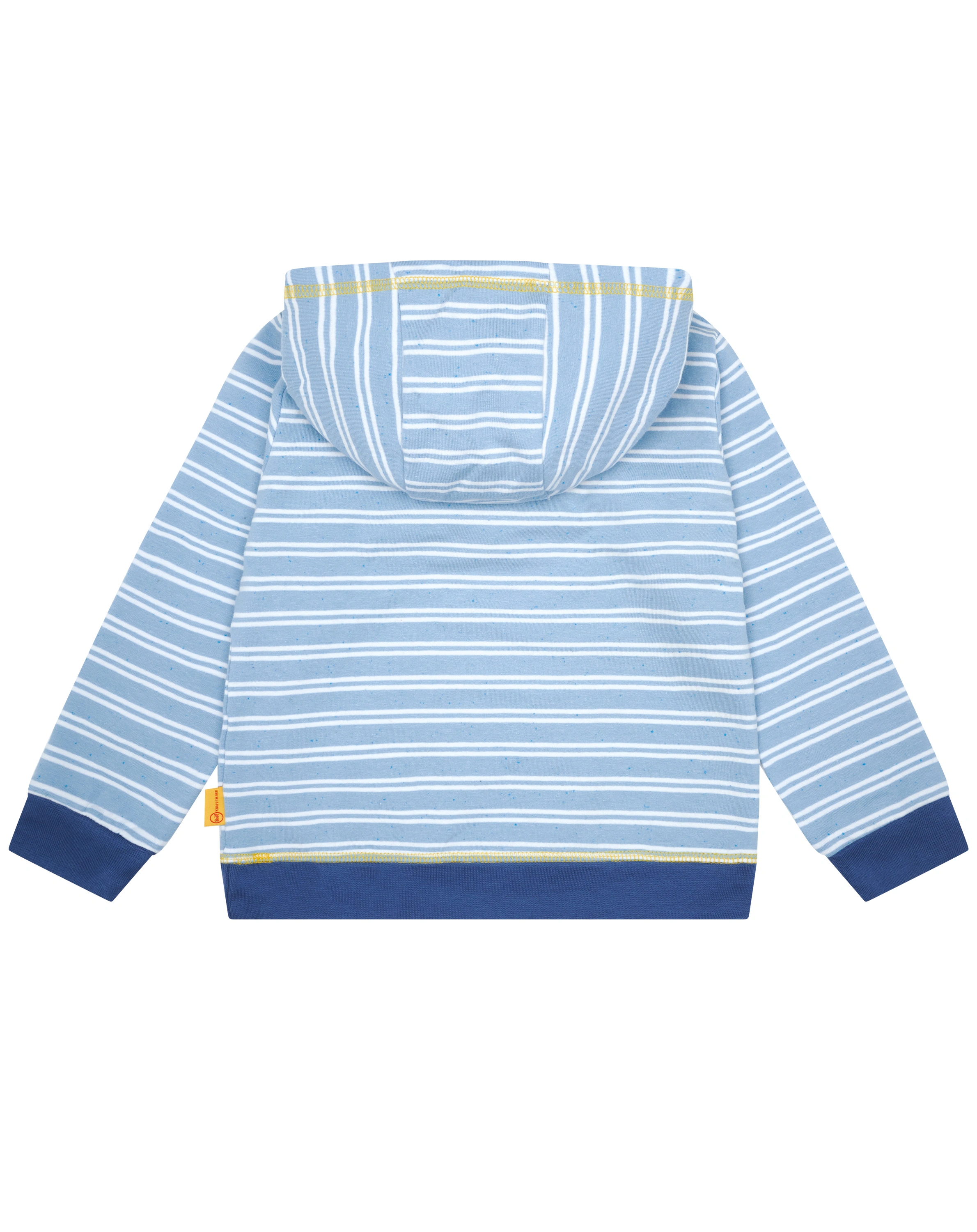 Kapuzen-Sweatshirt CURT gestreift in chambray blue