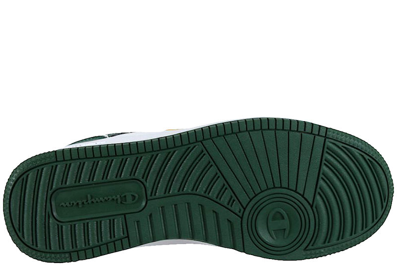 CHAMPION REBOUND 2.0 LOW GREEN SNEAKERS I HVIDT PU