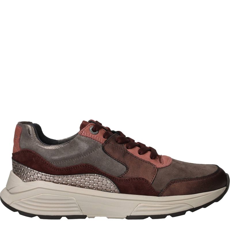 Xsensible Golden Gate Stretchwalker GX Sneakers Rood Dames
