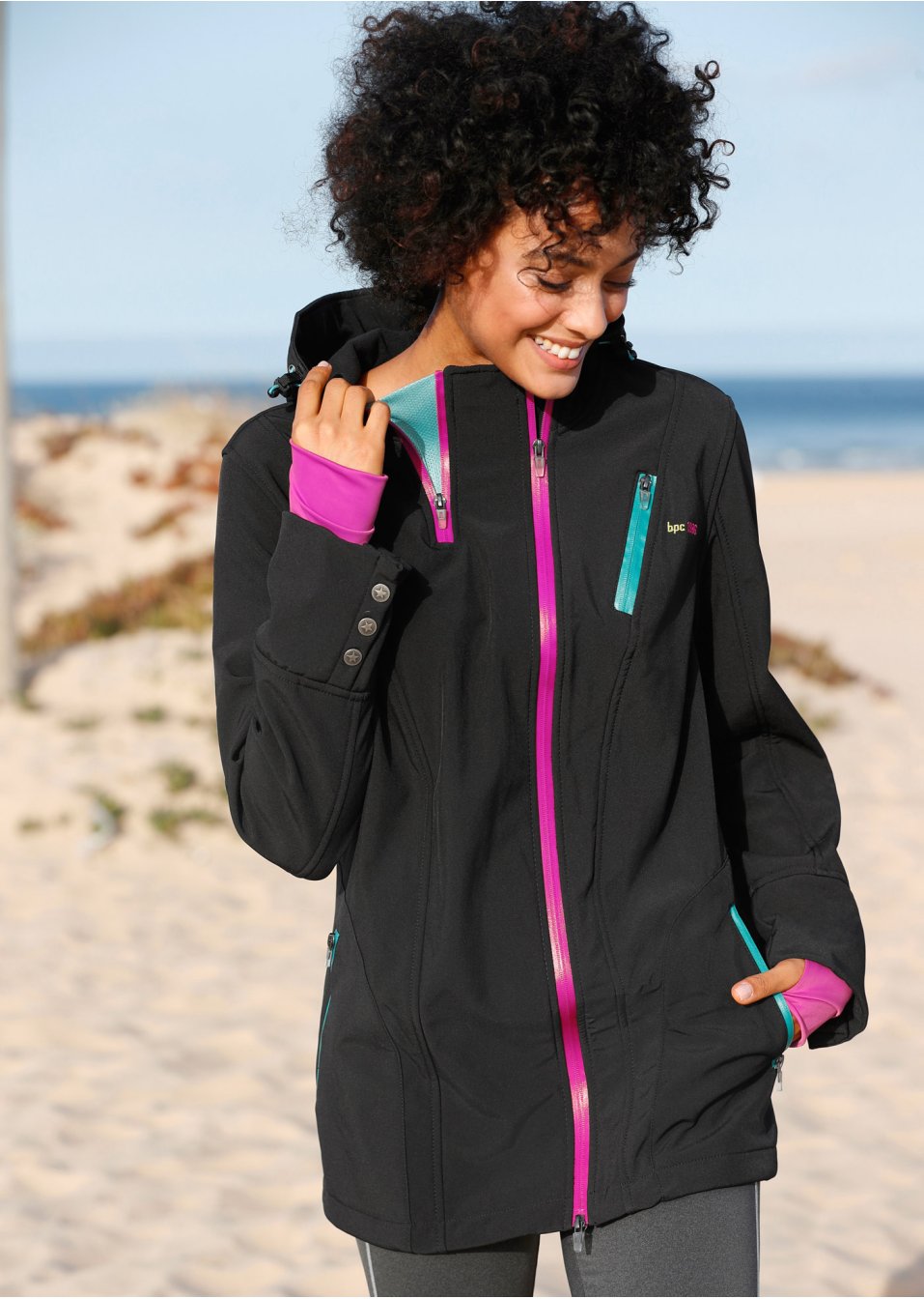Veste softshell extensible