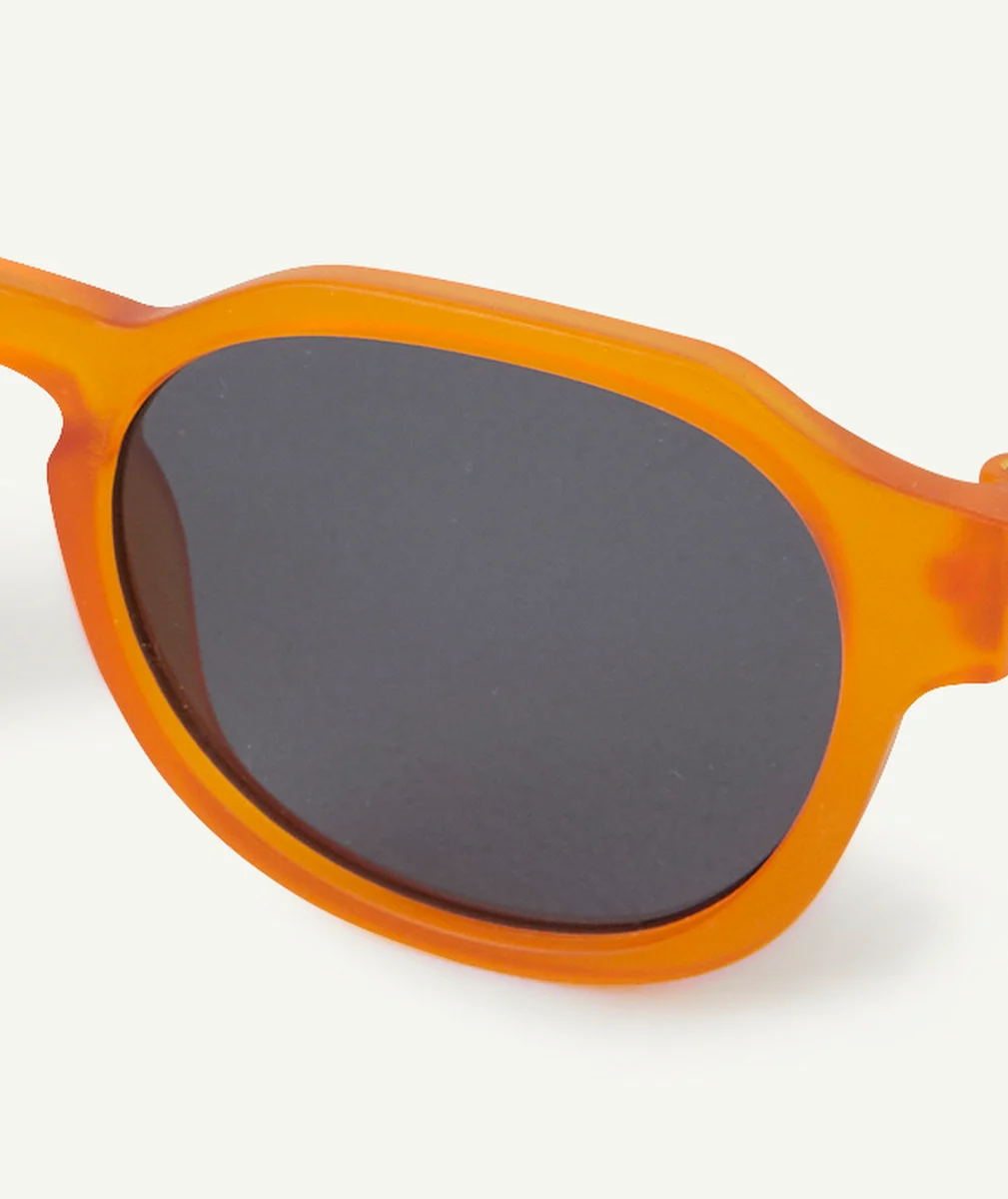 LUNETTES DE SOLEIL GARÇON EN PLASTIQUE RECYCLÉ ORANGE