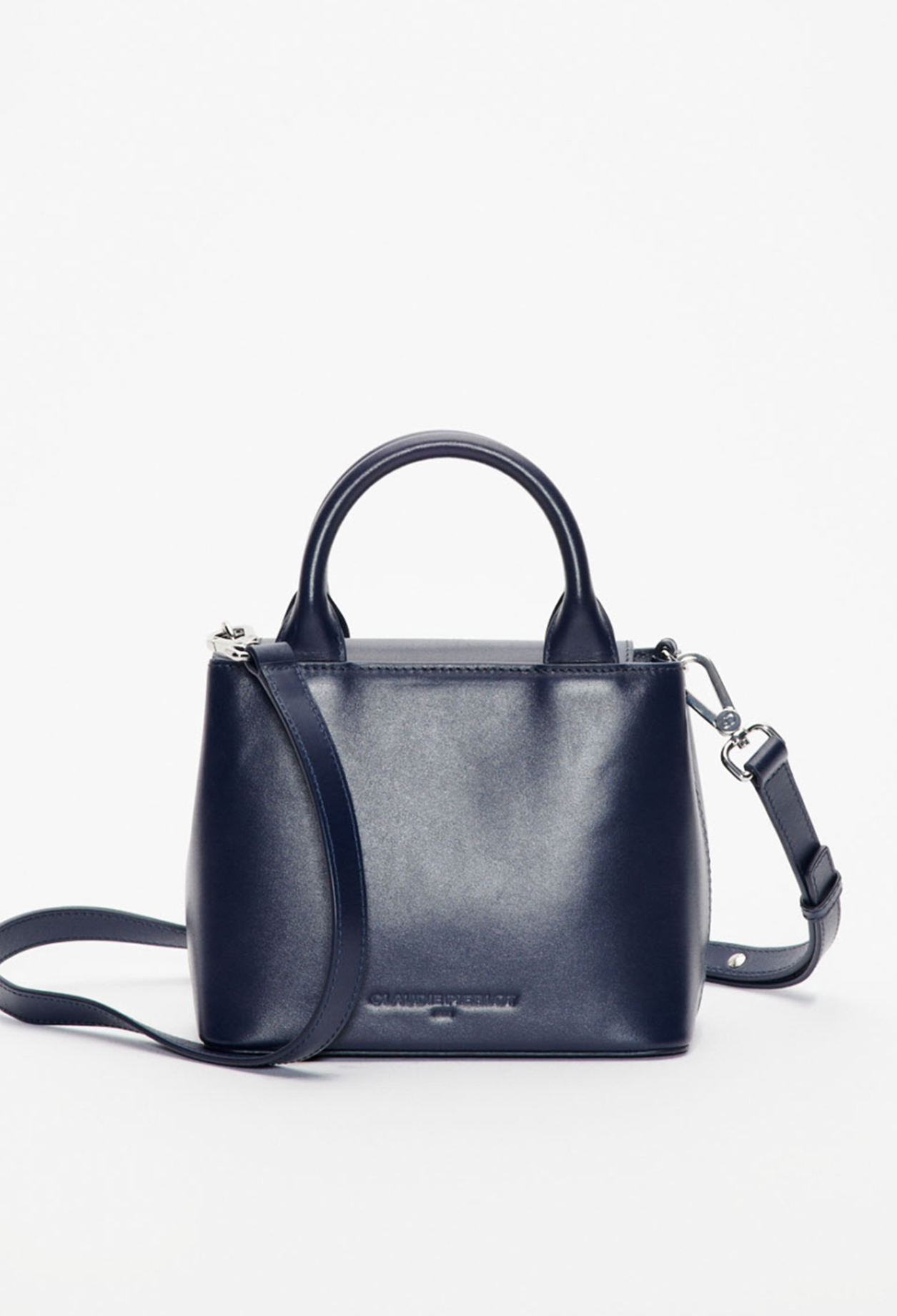 Sac Anouck mini cuir marine