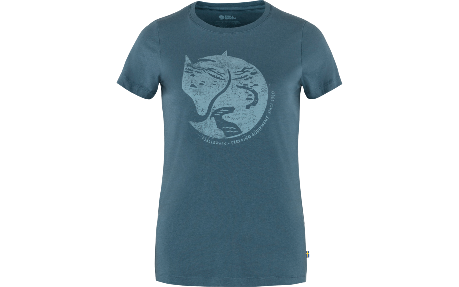 Fjällräven Arctic Fox Print Damenshirt