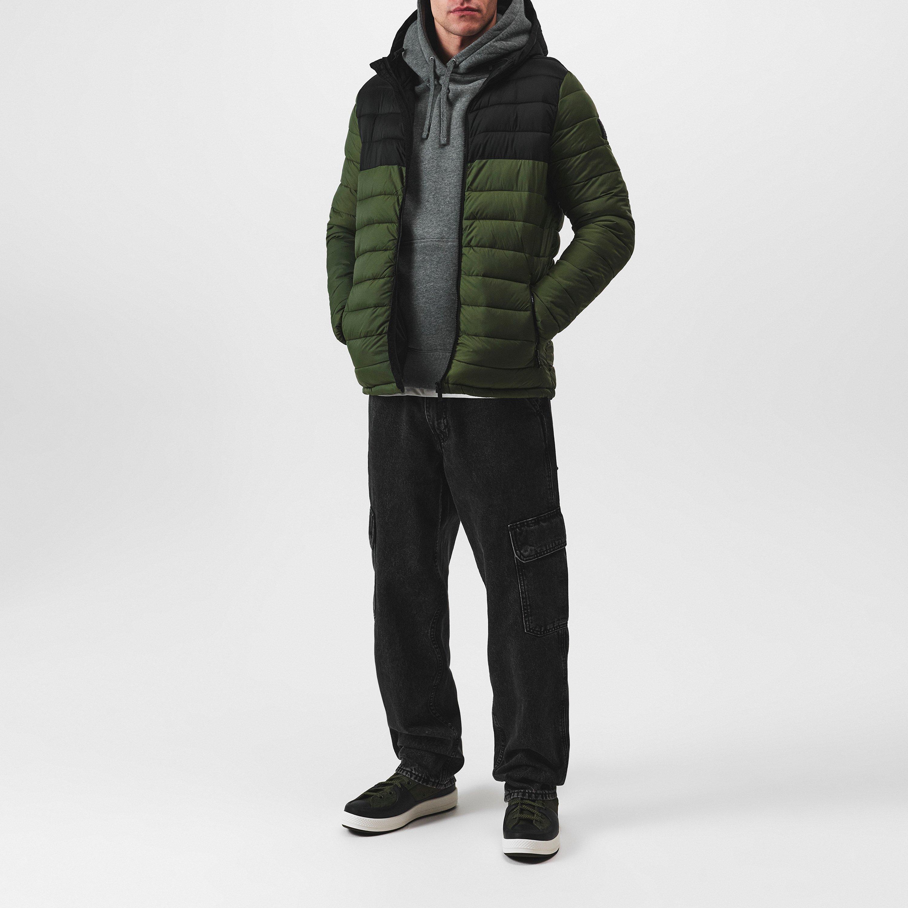 SoulCal Micro Bubble Hooded Jacket Mens