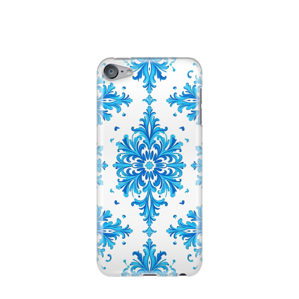 iPod Touch 7G Gummi Hülle Majolika-Azur - Blau