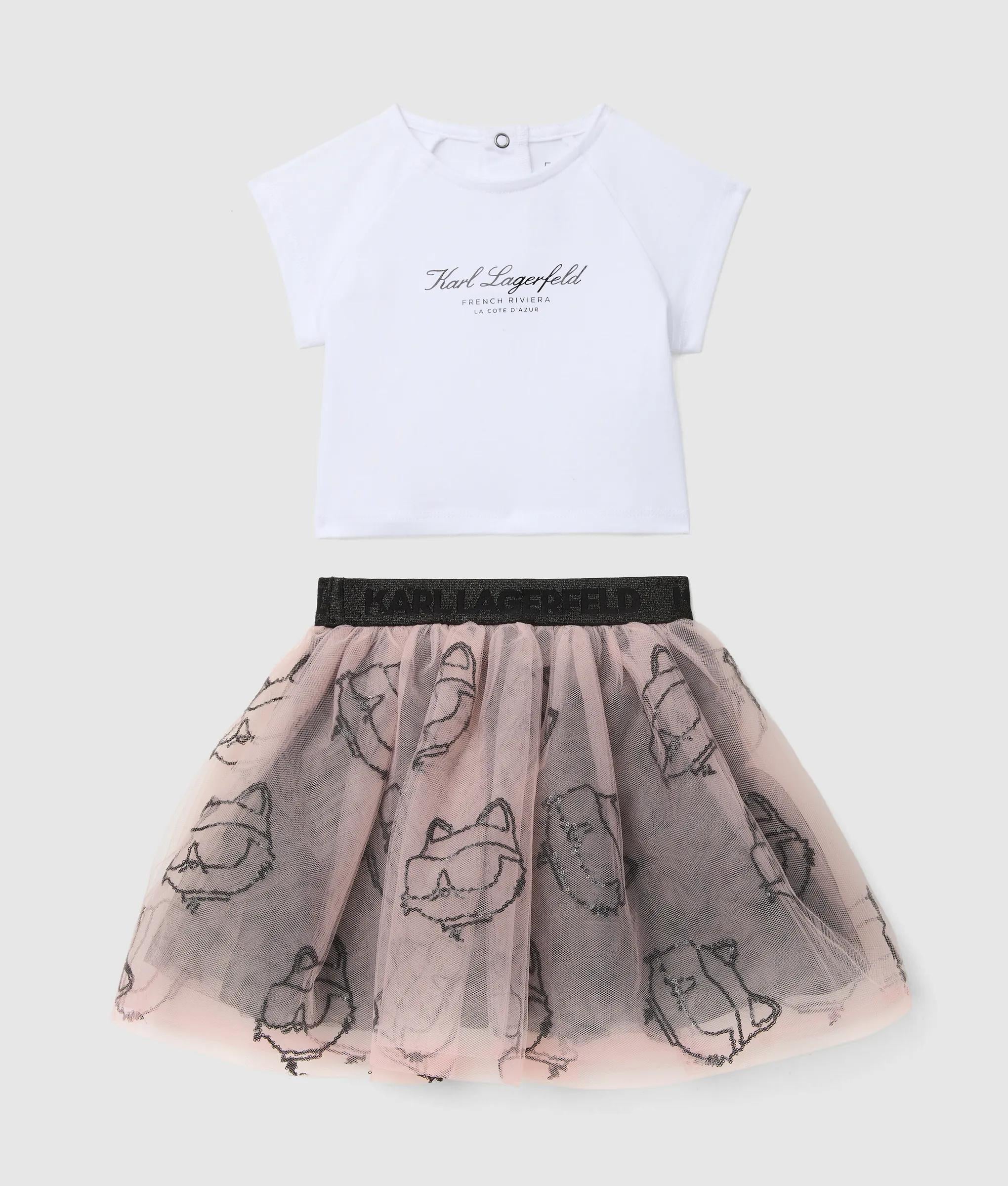 Baby Ikon t-shirt en rok set