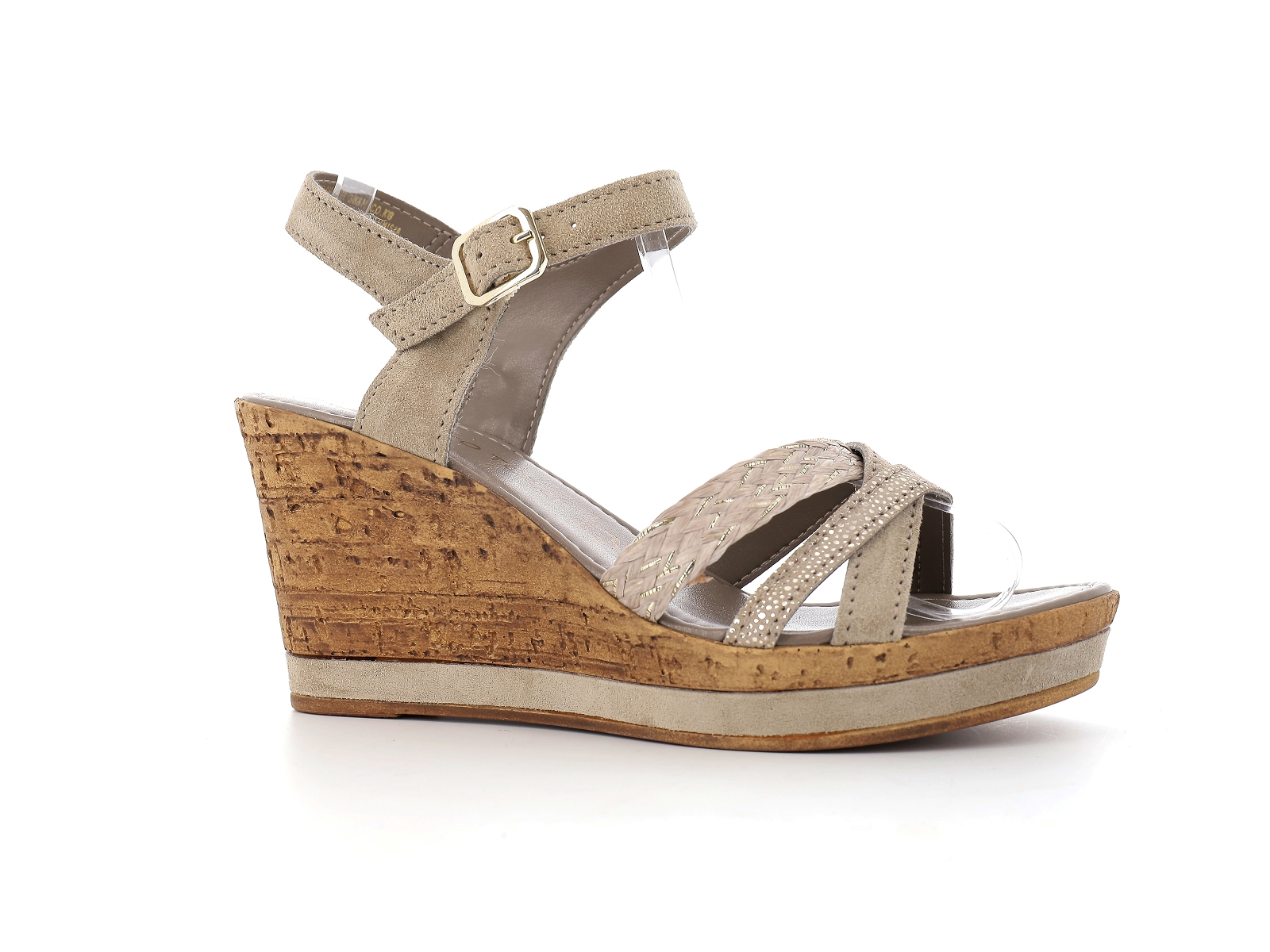 Marco tozzi-28346 Cuir Taupe