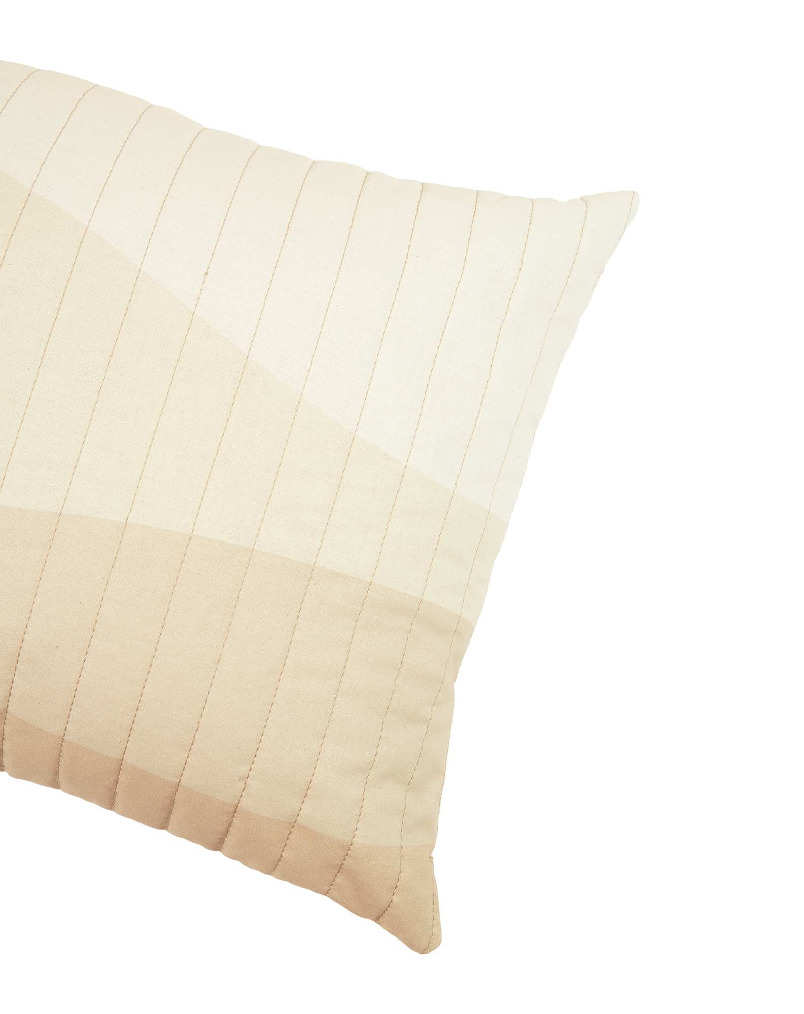 Coussin matelassé landscape | Blanc