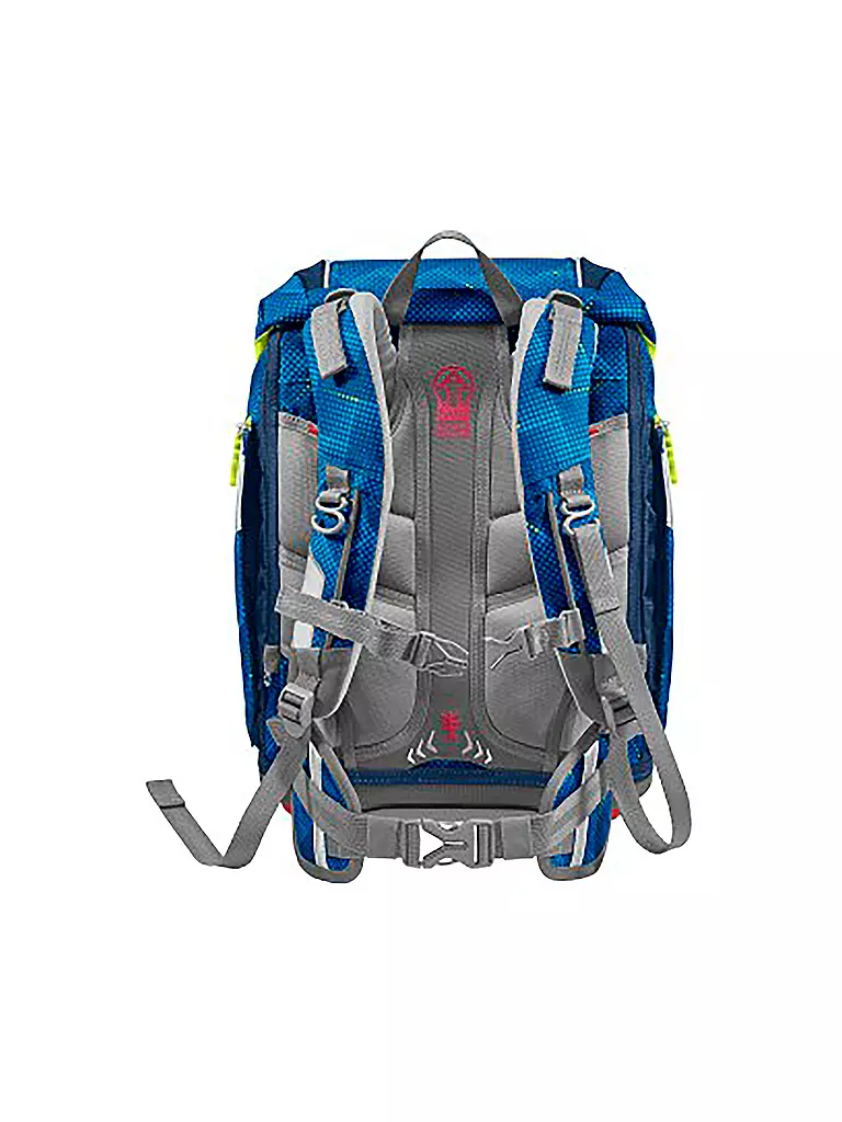 STEP BY STEP Schultaschen Set 6tlg 2in1 Plus Hero Tom blau