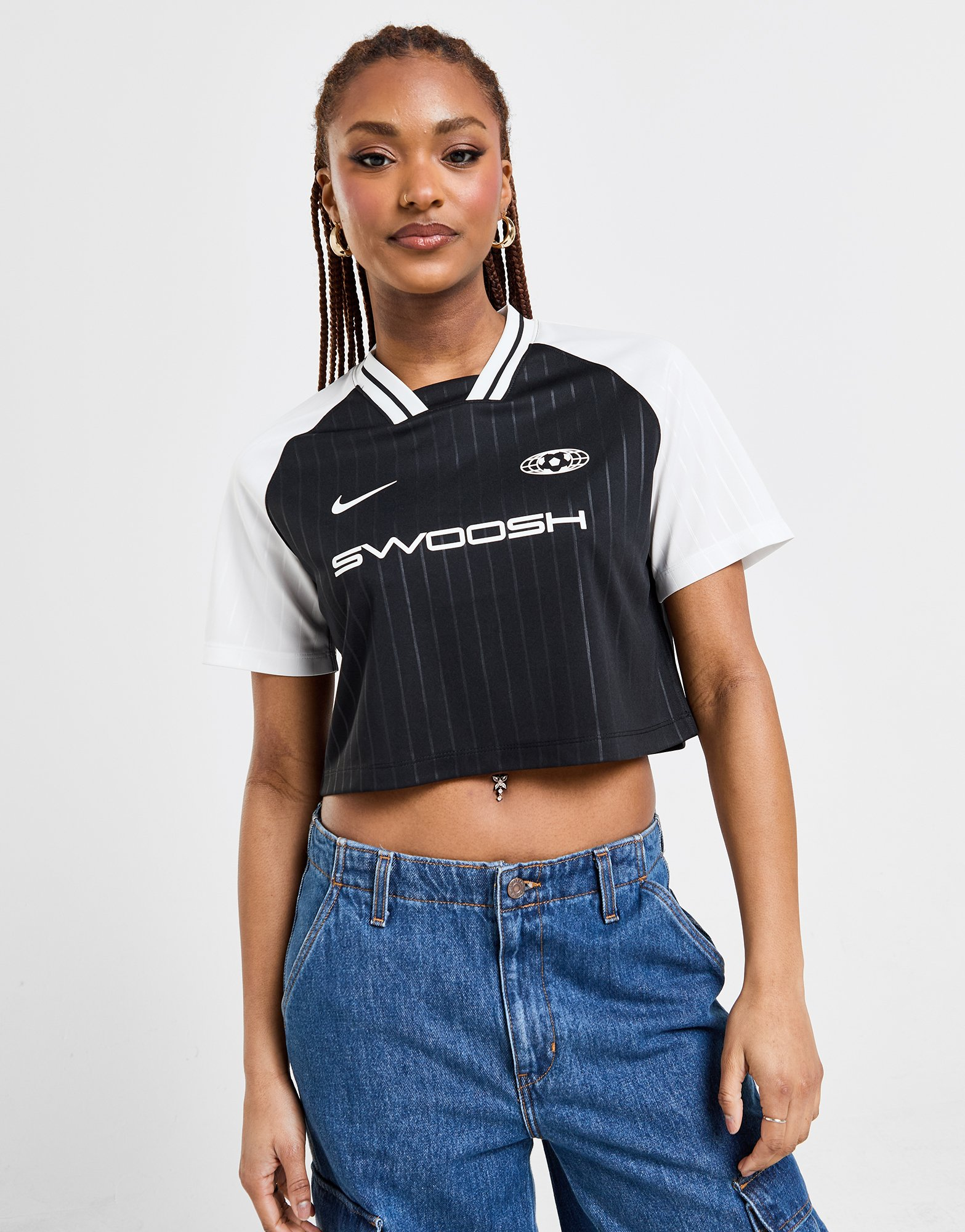 Nike T-shirt Football Crop Homme